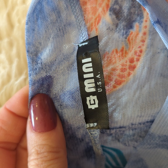 NWOT G. Mini top sheer dragon - Picture 4 of 6